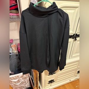 Nike large black dri fit maternity/nursing sweatshirt